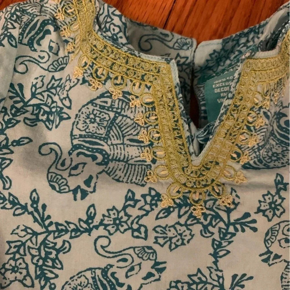 Calypso St Barth for Target Elephant Boho Tunic Dress 18 Months - Picture 2 of 5